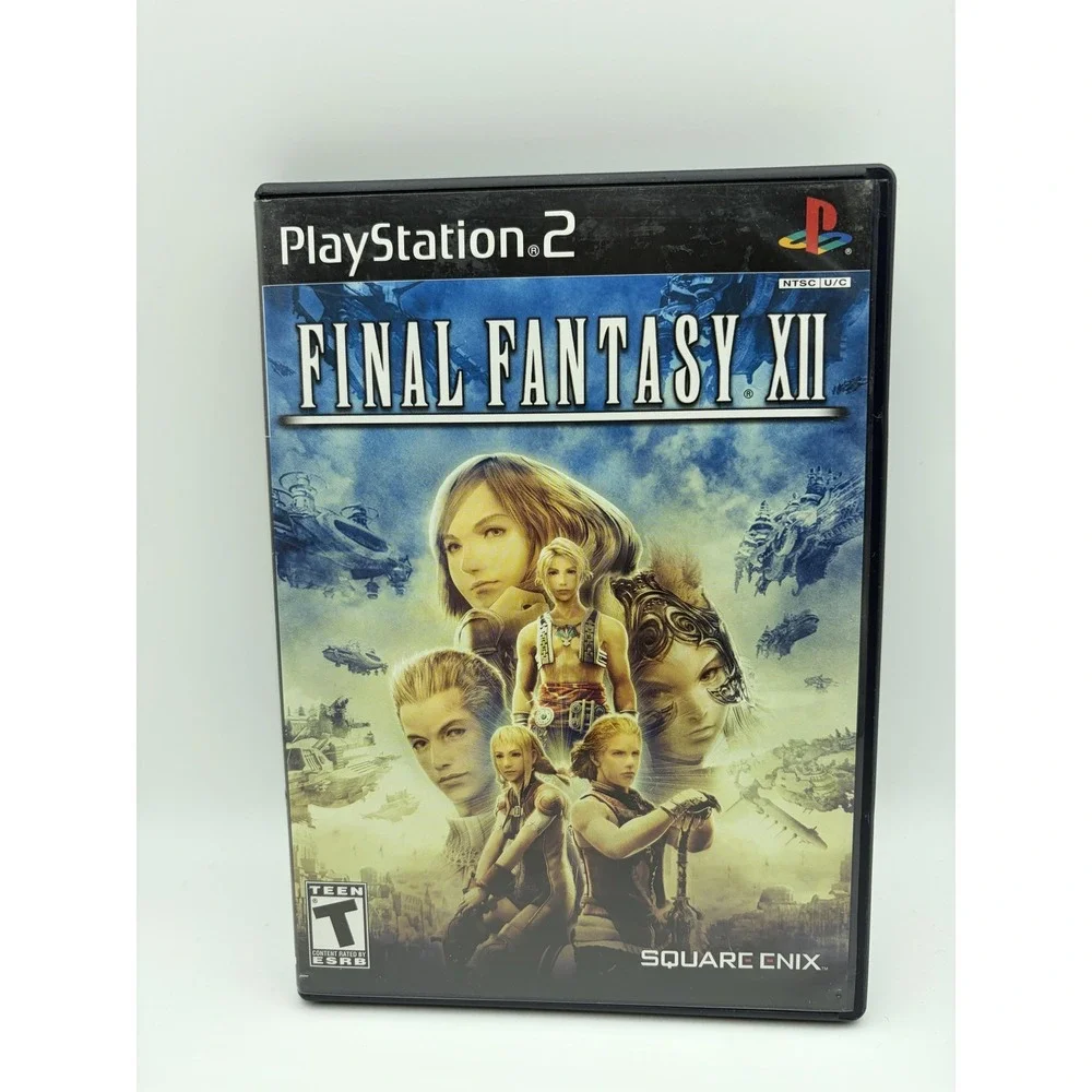 Final Fantasy XII Sony PlayStation 2 PS2 Game CIB T Square Enix NTSC 2006 RPG